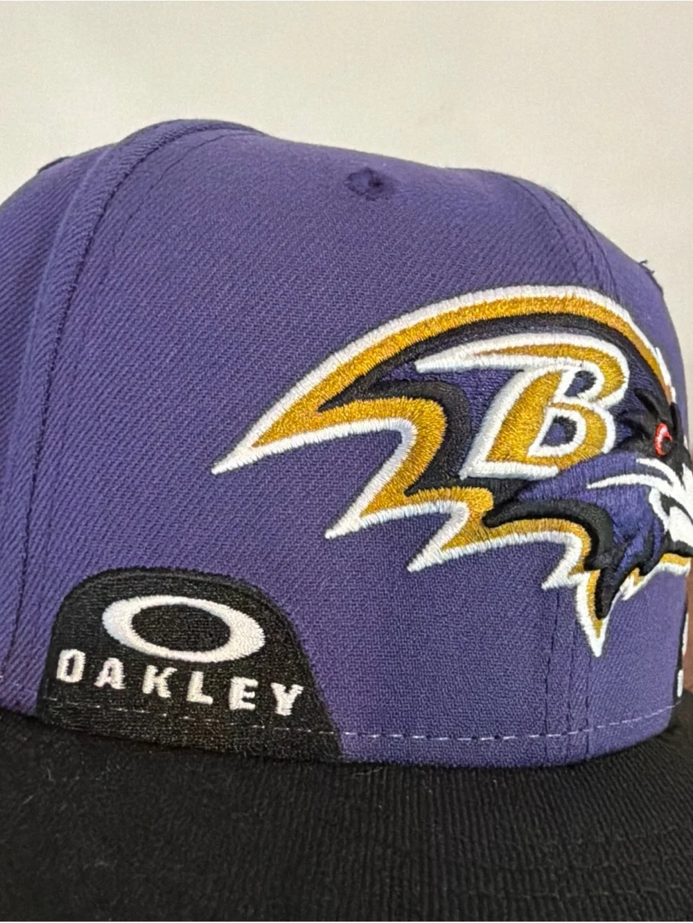 Baltimore Ravens Purple and Black Snapback Hat - Oakley Collaboration